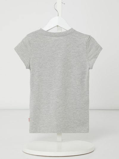 Levi’s® Kids T-shirt met logoprint Lichtgrijs gemêleerd - 3