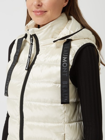 Beaumont Amsterdam Bodywarmer met afneembare capuchon  Offwhite - 3