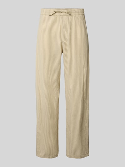 Lindbergh Stoffen broek met achterzakken Steengrijs - 2