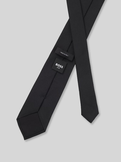 BOSS Krawatte aus Seiden-Mix Modell 'H-Tie 8 CM-ONE' Black 2