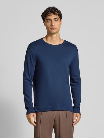 Christian Berg Men Longsleeve mit Rundhalsausschnitt Dunkelblau 4
