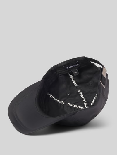 Emporio Armani Basecap mit Label-Applikation Black 2