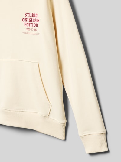 Jack & Jones Hoodie mit Kapuze Modell 'MEADOWS' Offwhite 2