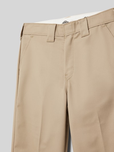 Dickies Regular Fit Stoffhose mit Gürtelschlaufen Modell 'WORK' Sand 2