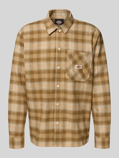 Dickies Regular fit vrijetijdsoverhemd met borstzak Beige - 2