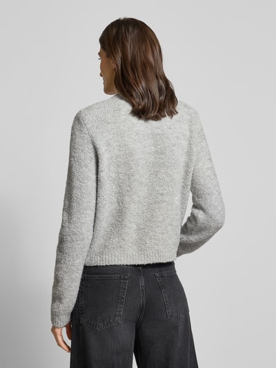 Rich & Royal Strickjacke mit Knopfleiste Mittelgrau 5