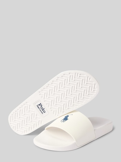 Polo Ralph Lauren Sandalette mit Label-Detail Weiss 4