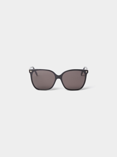Alexander McQueen Sonnenbrille mit Nieten-Detail Schwarz 2