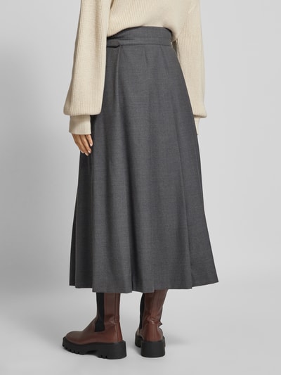 Weekend Max Mara Midirok met bandplooien Middengrijs - 5