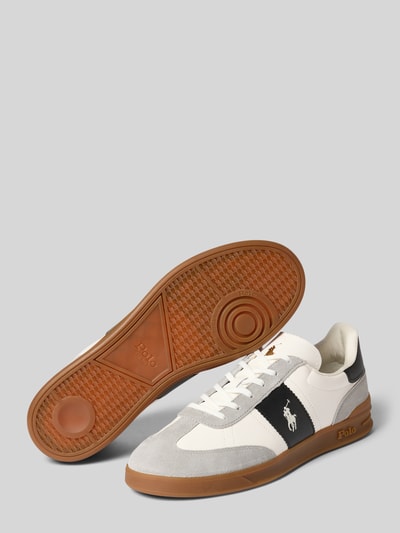 Polo Ralph Lauren Sneakers van echt leer model 'HRT AERA PP' Wit - 4