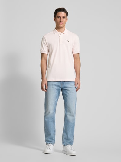 Lacoste Classic Fit Poloshirt mit Label-Badge Hellrosa 1