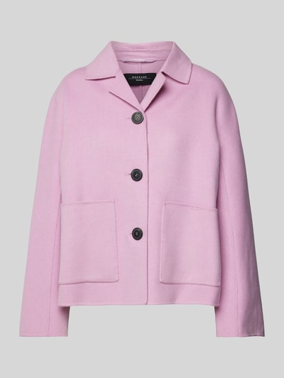 Weekend Max Mara Jacke mit aufgesetzten Taschen Modell 'SALE' Rosa 1