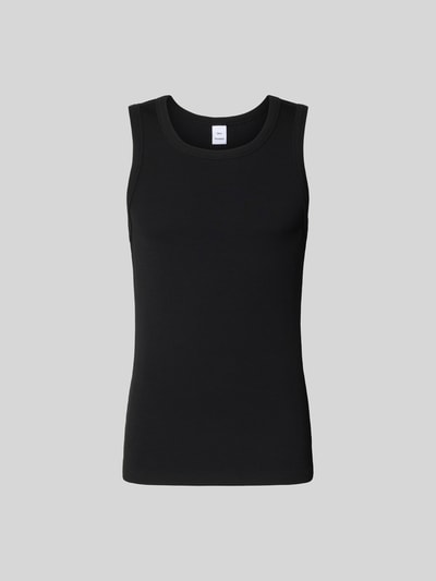 WON HUNDRED Slim Fit Top mit Rundhalsausschnitt Black 2