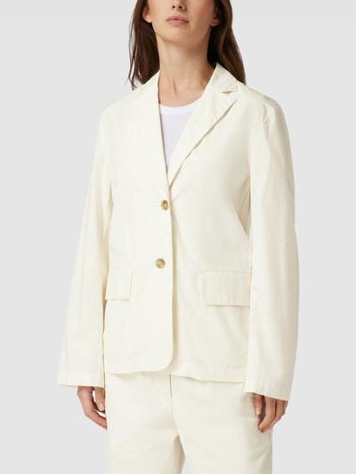 Marc O'Polo Blazer met knoopsluiting Ecru - 4