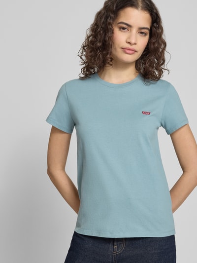 Levi's® t-shirt o kroju regular fit z czystej bawełny Oceaniczny 3