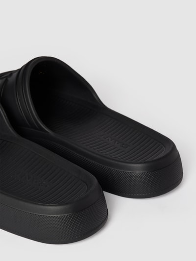 Gant Slides mit Label-Detail Black 3