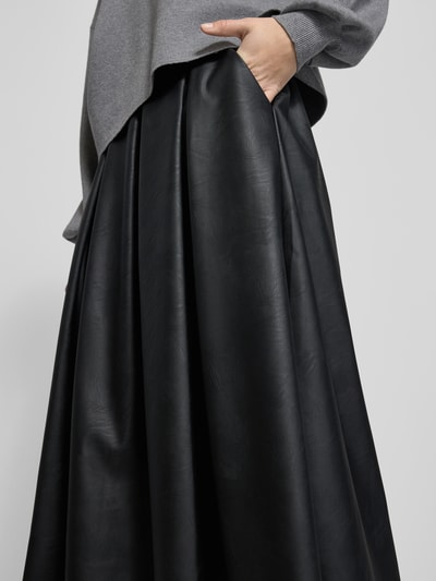 ZABAIONE Midirok met elastische band Zwart - 3