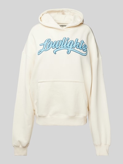 Low Lights Studios Oversized Hoodie mit Kapuze Ecru 1