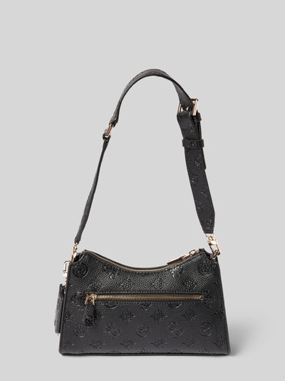 Guess Torebka z detalem z logo model ‘CRESIDIA’ Czarny 4