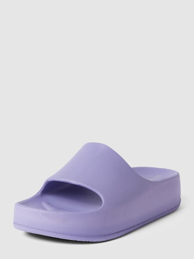 Steve Madden Slides mit breitem Riemen Modell 'ASTRO' Lavender 2