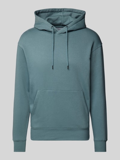 Jack & Jones Hoodie met kangoeroezak, model 'STAR' Oceaanblauw - 2