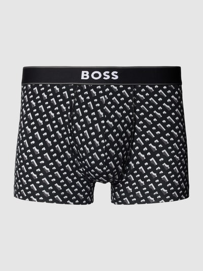 BOSS Boxershort met all-over print Middengrijs - 1