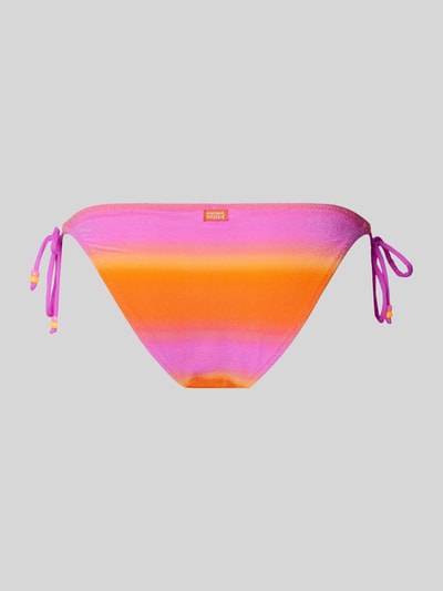 Banana Moon Bikini-Hose mit seitlicher Schnürung Modell 'MASSA CANDYCRUSH' Orange 3