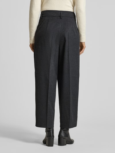 Raffaello Rossi Balloon Fit Stoffhose in verkürzter Passform Modell 'MAYLA' Dunkelgrau Melange 5