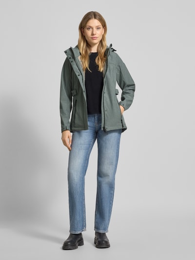 G.I.G.A. DX Jacke mit Kapuze Petrol Melange 1