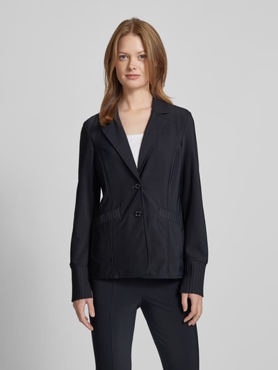 Marc Cain Blazer met reverskraag Zwart - 4