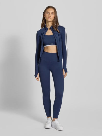 P.E Nation Sportlegging met gallonstrepen Donkerblauw - 1