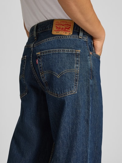 Levi's® Baggy fit jeans met contrastnaden, model 'CRUSADER' Donkerblauw - 3