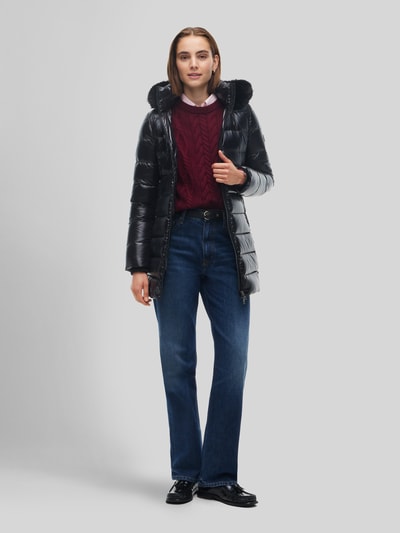 Tommy Hilfiger Puffer Coat mit Daunenkapuze Black 1
