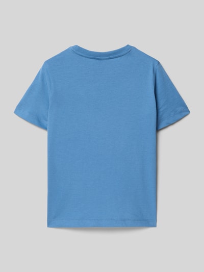 s.Oliver RED LABEL Regular Fit T-Shirt aus reiner Baumwolle Rauchblau 3