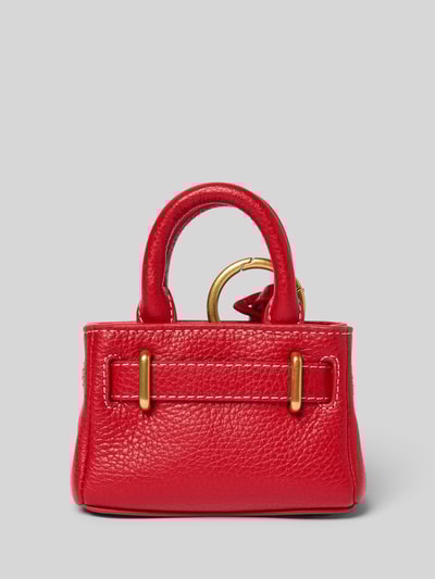 Tommy Hilfiger Miniatuurtas in een set met sleutelhanger van echt leer Rood - 2