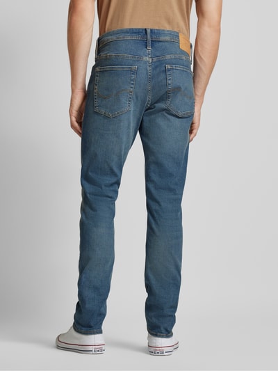 Jack & Jones Slim fit jeans met 5-pocketmodel, model 'GLENN' Blauw - 5