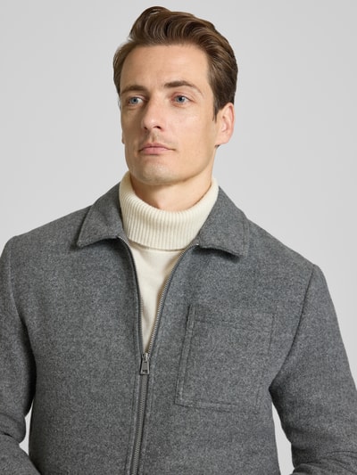 CG - Club of Gents Jack met tweewegsritssluiting, model 'JON' Zilver - 3