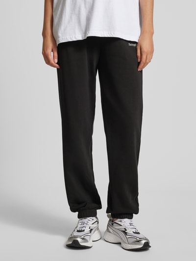 TheJoggConcept Sweatpants met labelprint, model 'JCSAJA' Zwart - 4