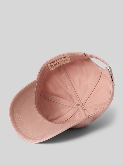 Produktfoto, Basecap aus reiner Baumwolle Modell 'EMILY' von Barbour in Optik: Unifarben mit Label-Stitching, verstellbarer Riegel.