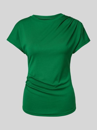 Marc Cain T-shirt met plooien Groen - 2