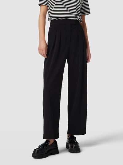 MaxMara Leisure Stoffhose mit Gesäßtaschen Modell 'QUIRINO' Black 4