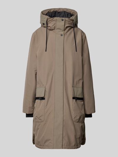 Didriksons Parka mit Pattentaschen Camel 2