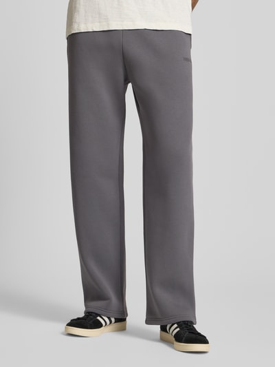 REVIEW Loose Fit Sweatpants mit Seitentaschen Dunkelgrau 4