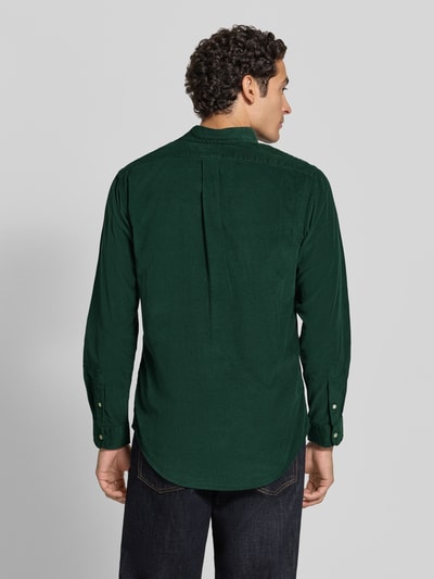 Polo Ralph Lauren Custom Fit Freizeithemd aus reiner Baumwolle Dunkelgruen 5