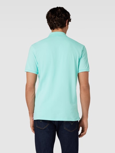 Polo Ralph Lauren Tailored Fit Poloshirt mit Label-Stitching Mint 5