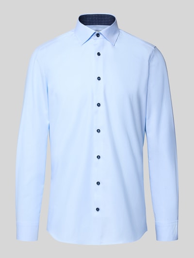 OLYMP Level 5 Body Fit Businesshemd mit Kentkragen Bleu 2