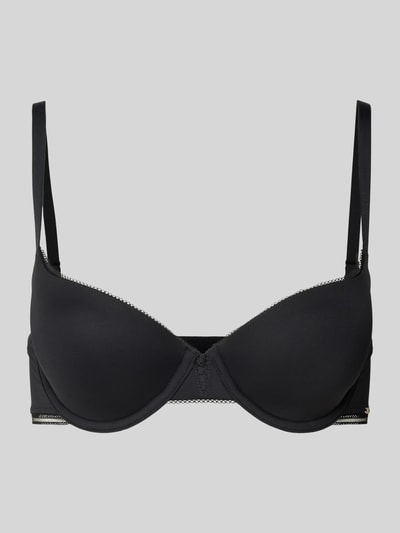 BOSS Beha met voorgevormde cup, model 'DEMI_B.PURE' Zwart - 1