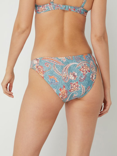 Esprit Bikinislip met all-over motief Turquoise - 5