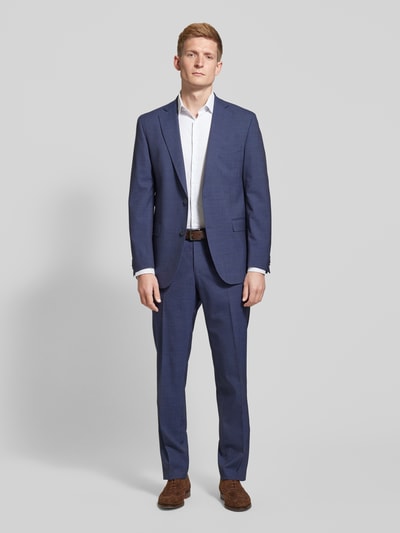 CK Calvin Klein Slim Fit Business-Hemd mit Knopfleiste Modell 'Bari' Bleu 1