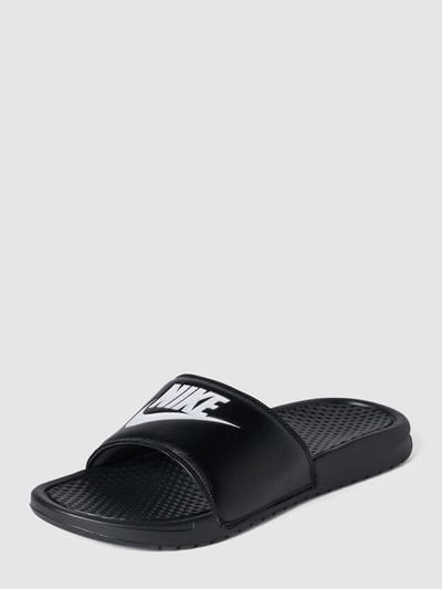 Nike Slides mit Logo-Print Modell 'Benassi' Black 1